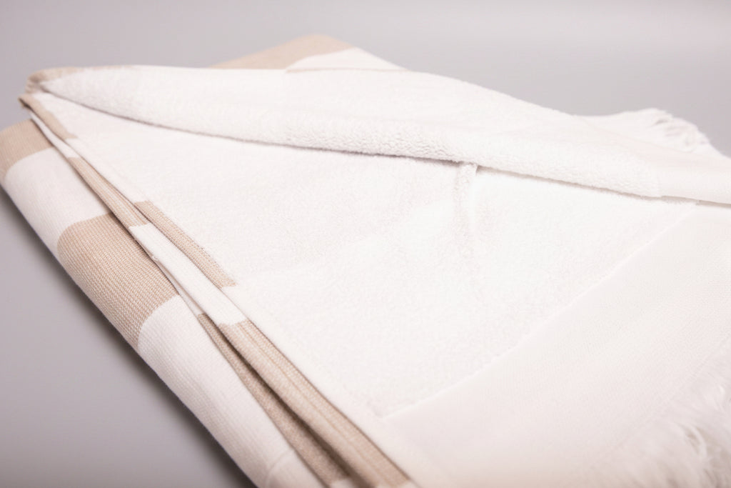 TOALLA TURCA BEIGE 90X180 460G