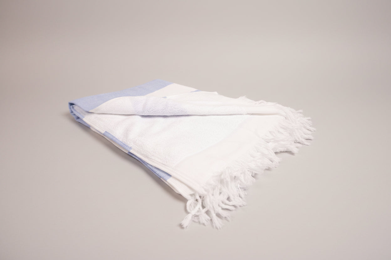 TOALLA TURCA CELESTE 90X180 460GR