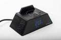 RADIO DESPERTADOR LUNA CON ESTACION DE CARGA USB & BLUETOOTH