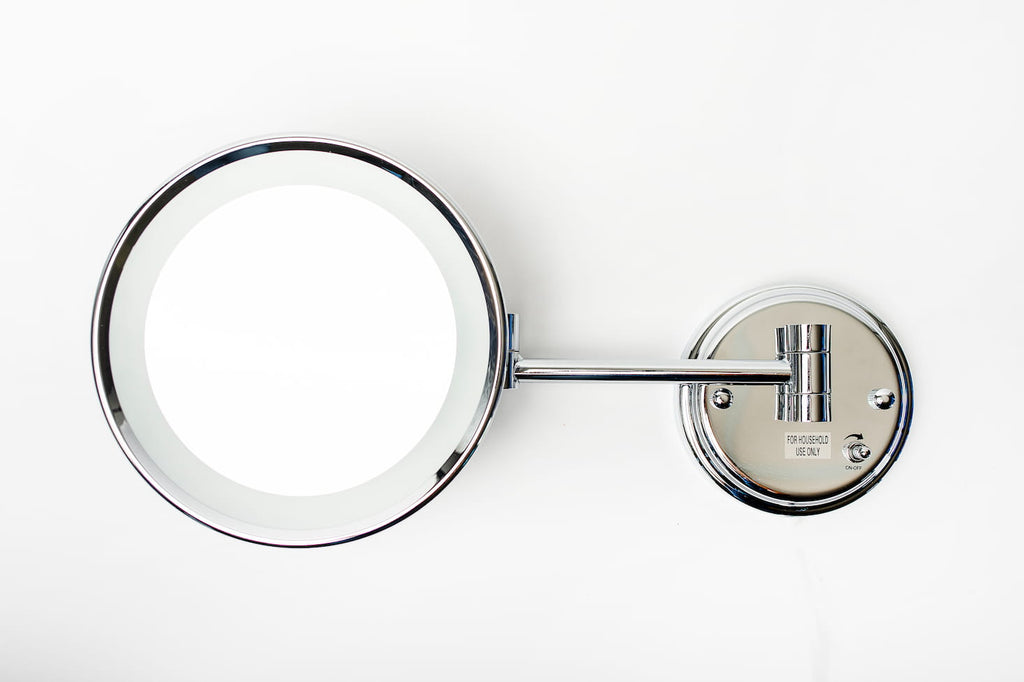ESPEJO PARA PARED CON LUZ 5X MAG