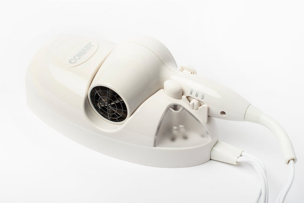 SECADORA DE PELO BLANCA 1600 W EMPOTRABLE