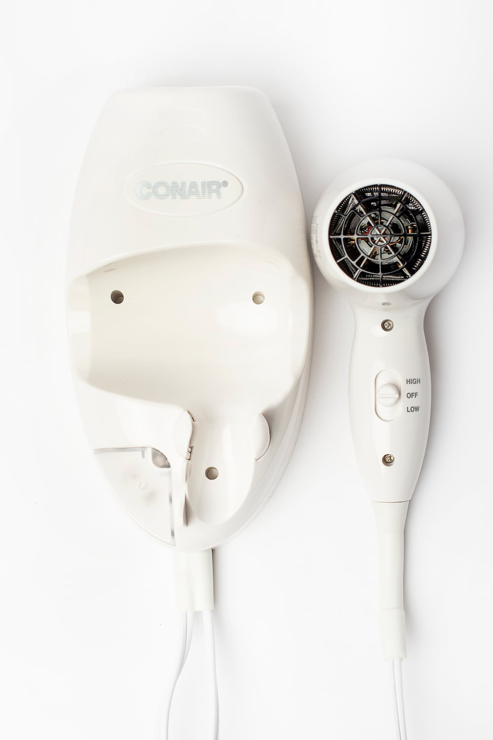 SECADORA DE PELO BLANCA 1600 W EMPOTRABLE