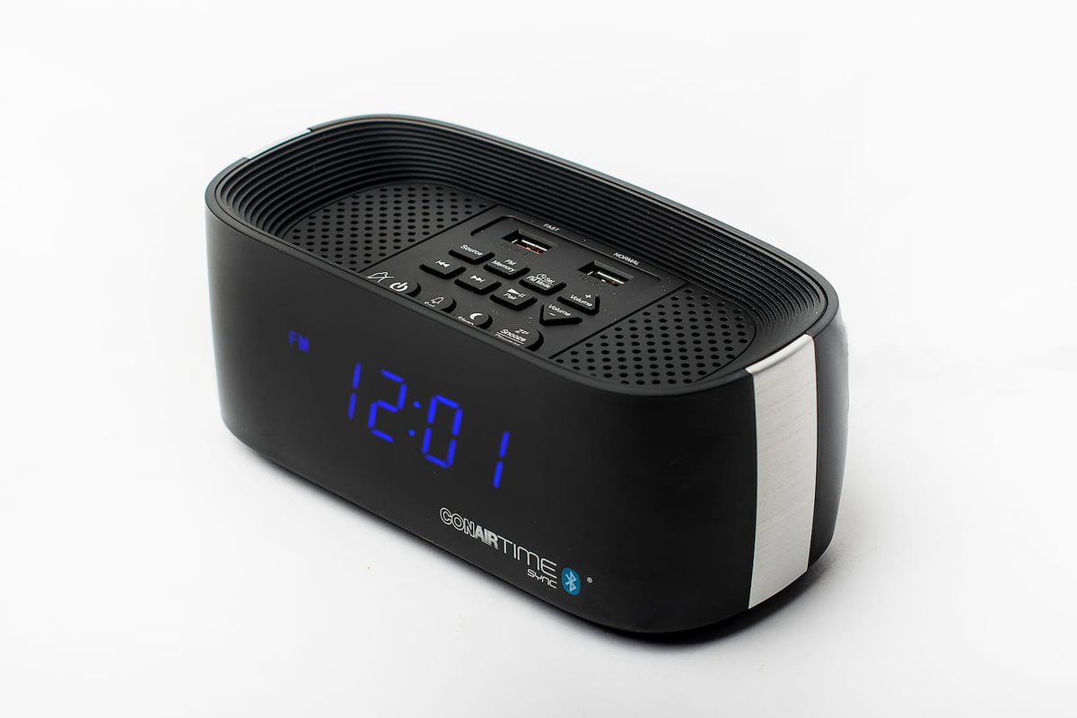 RADIO DESPERTADOR CON ESTACION DE CARGA USB & BLUETOOTH