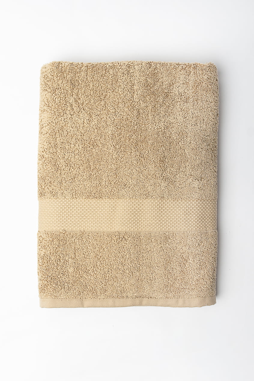 TOALLA PISCINA 28X58"|71x147cm BEIGE 600gr
