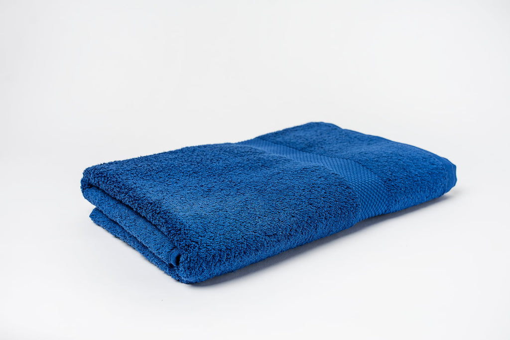 TOALLA PISCINA 28x58"|71x147cm AZUL 600gr