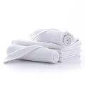 TOALLA FACIAL SIN CENEFA 12X12" 30x30cm BLANCO |600gr
